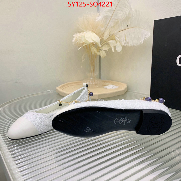 Women Shoes-Chanel shop cheap high quality 1:1 replica ID: SO4221 $: 125USD