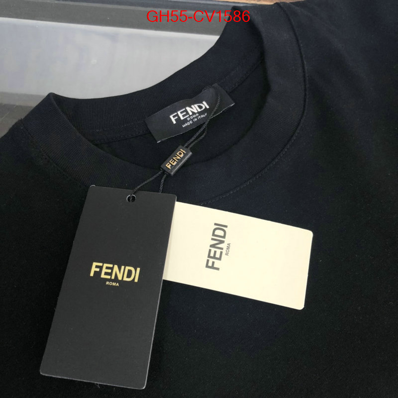 Clothing-Fendi high quality 1:1 replica ID: CV1586 $: 55USD