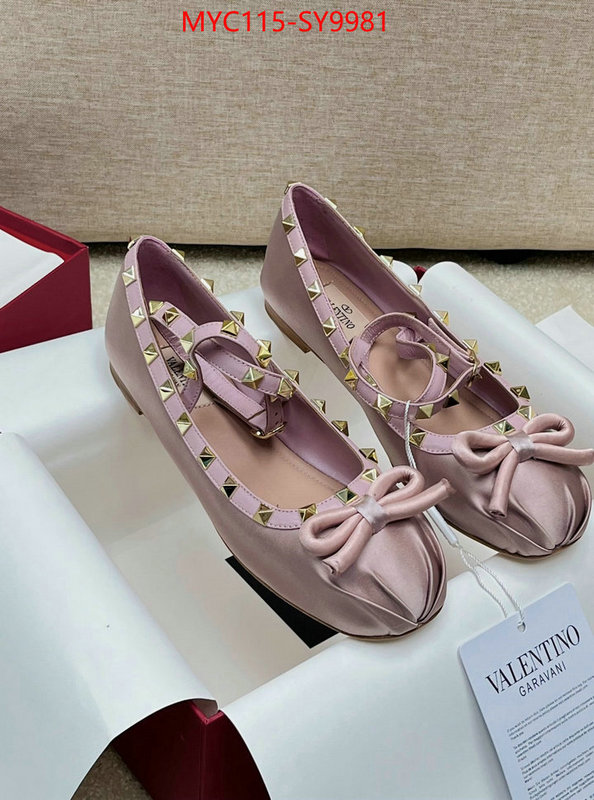 Women Shoes-Valentino replica for cheap ID: SY9981 $: 115USD