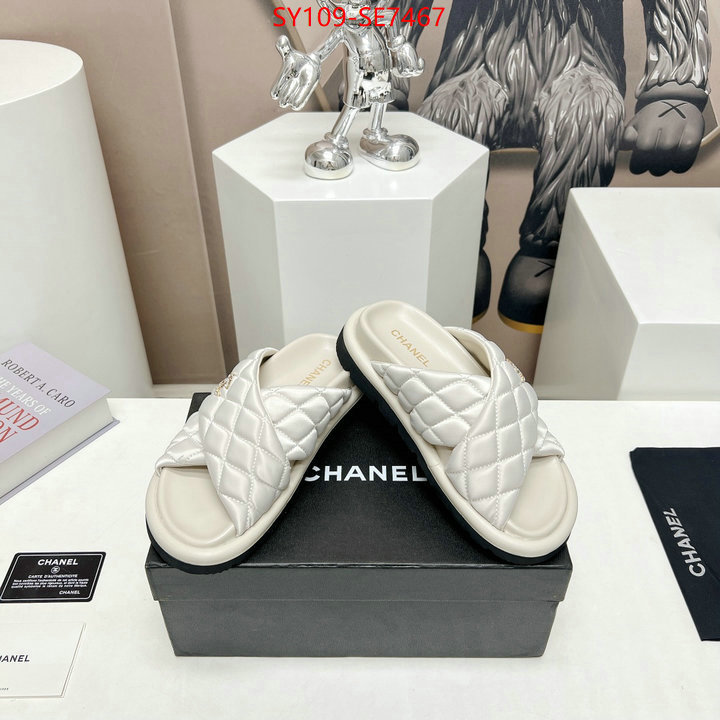 Women Shoes-Chanel top 1:1 replica ID: SE7467 $: 109USD