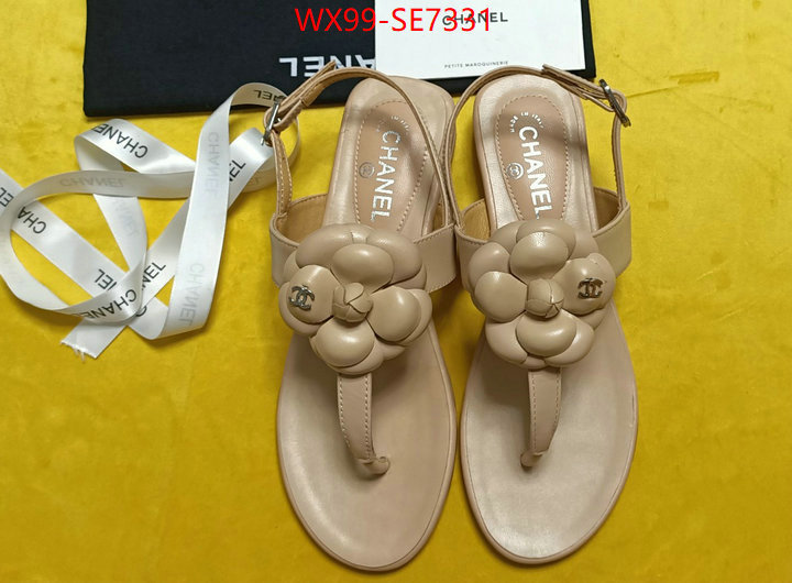 Women Shoes-Chanel unsurpassed quality ID: SE7331 $: 99USD