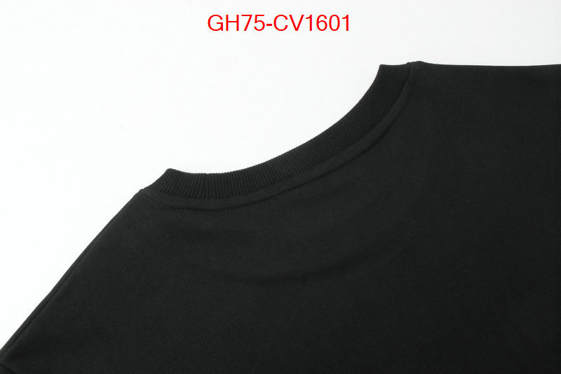 Clothing-Gucci aaaaa+ replica ID: CV1601 $: 75USD