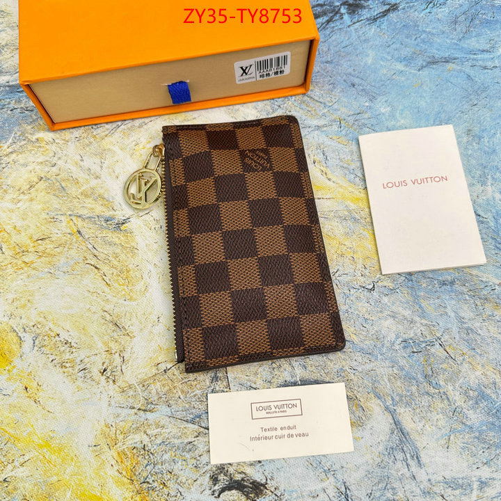 LV Bags(4A)-Wallet replica us ID: TY8753 $: 35USD