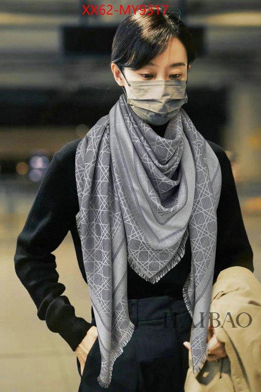 Scarf-Dior cheap ID: MY9317 $: 62USD