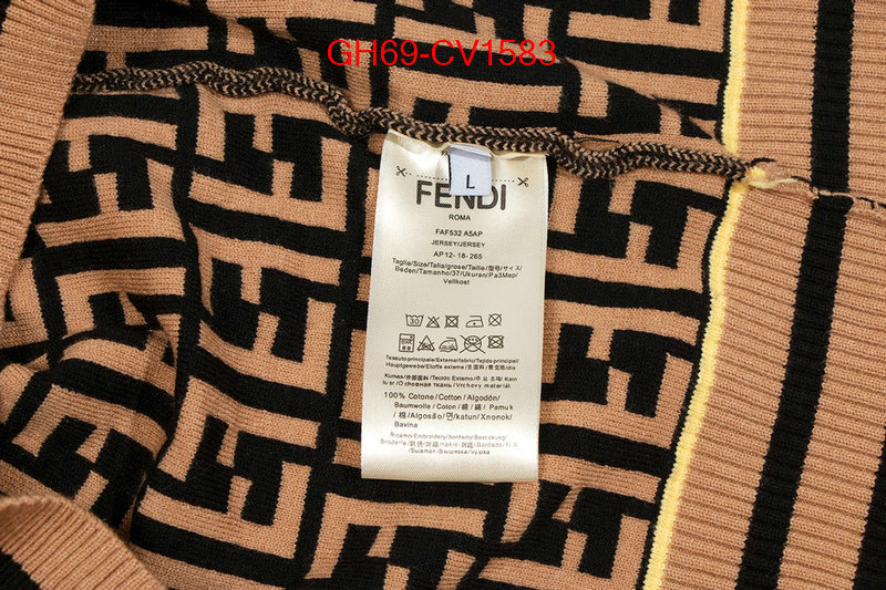 Clothing-Fendi what ID: CV1583 $: 69USD