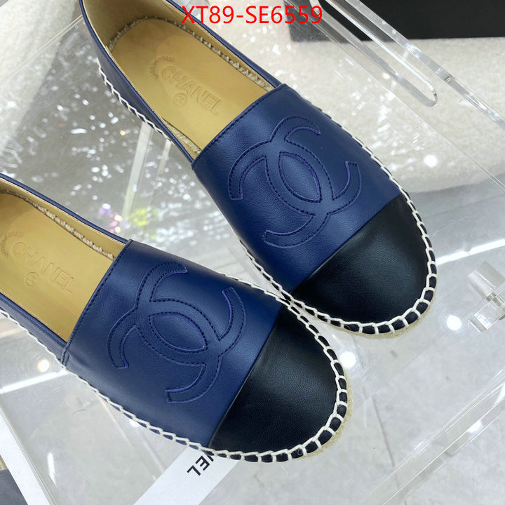 Women Shoes-Chanel mirror copy luxury ID: SE6559 $: 89USD