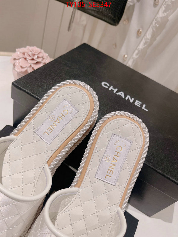 Women Shoes-Chanel brand designer replica ID: SE5347 $: 105USD