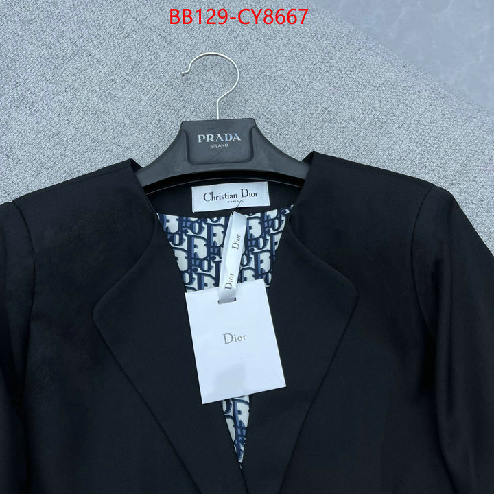 Clothing-Dior high quality ID: CY8667 $: 129USD