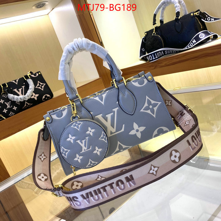 LV Bags(4A)-Handbag Collection- 2023 aaaaa replica customize ID: BG189 $: 79USD