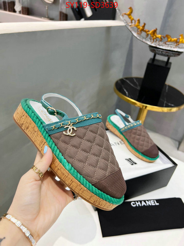 Women Shoes-Chanel top quality website ID: SD3639 $: 119USD