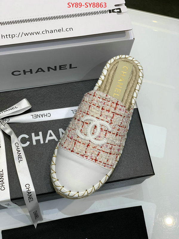 Women Shoes-Chanel high quality ID: SY8863 $: 89USD