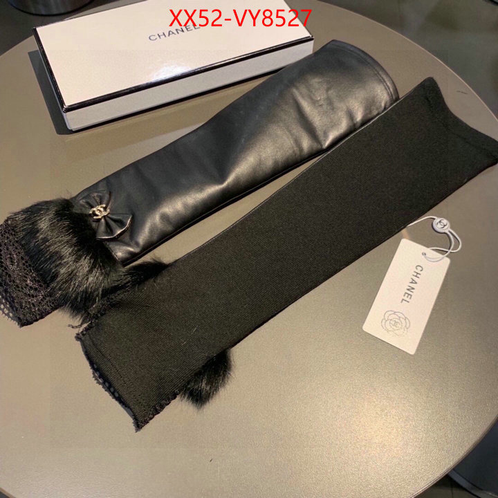 Gloves-Chanel highest product quality ID: VY8527 $: 52USD