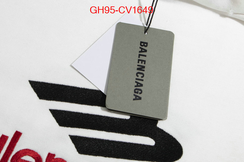 Clothing-Balenciaga 7 star ID: CV1649 $: 95USD