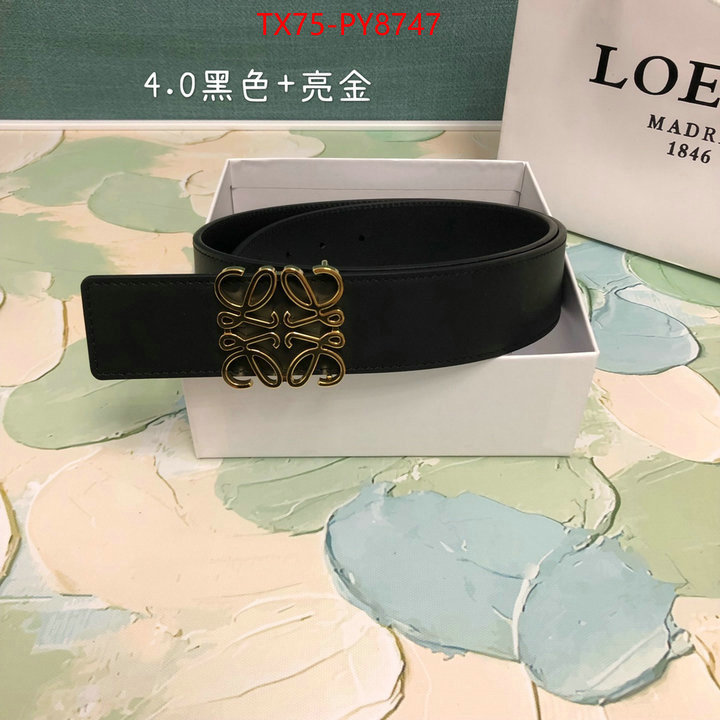 Belts-Loewe buy the best high quality replica ID: PY8747 $: 75USD