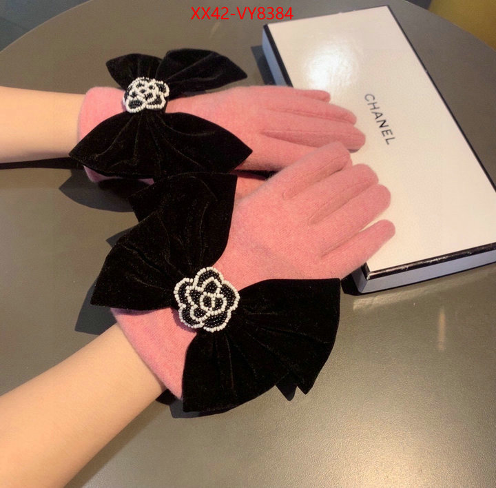 Gloves-Chanel top designer replica ID: VY8384 $: 42USD