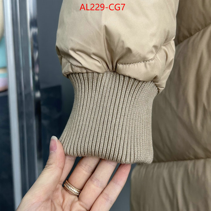 Down jacket Women-Hermes replica designer ID: CG7 $: 229USD