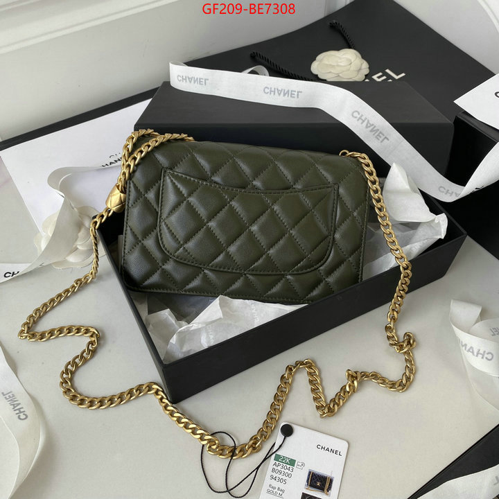 Chanel Bags(TOP)-Diagonal- fashion ID: BE7308 $: 209USD