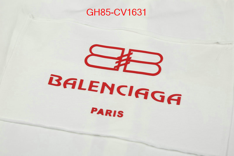 Clothing-Balenciaga shop cheap high quality 1:1 replica ID: CV1631 $: 85USD