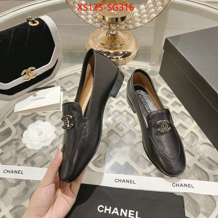 Women Shoes-Chanel aaaaa+ replica designer ID: SG316 $: 125USD