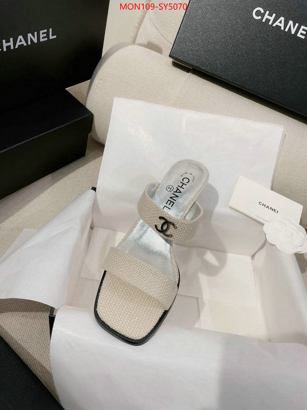 Women Shoes-Chanel wholesale imitation designer replicas ID: SY5070 $: 109USD