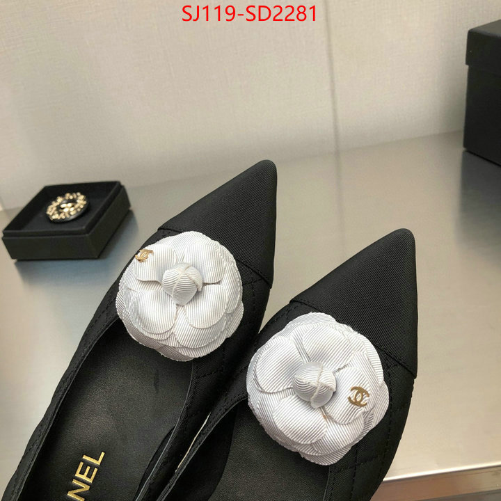 Women Shoes-Chanel high quality 1:1 replica ID: SD2281 $: 119USD