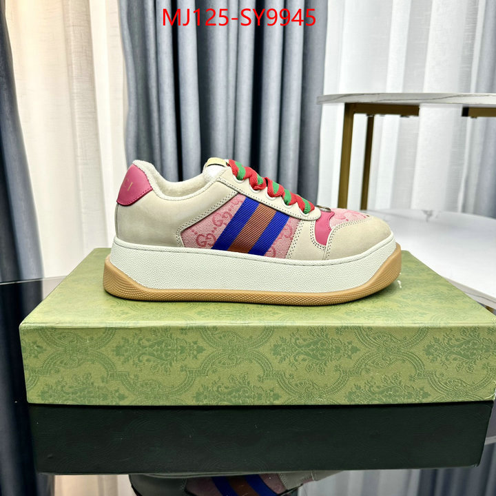 Women Shoes-Gucci aaaaa customize ID: SY9945 $: 125USD