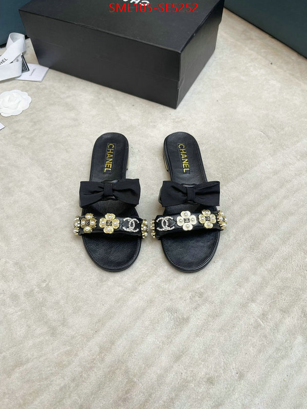 Women Shoes-Chanel luxury fake ID: SE5252 $: 105USD