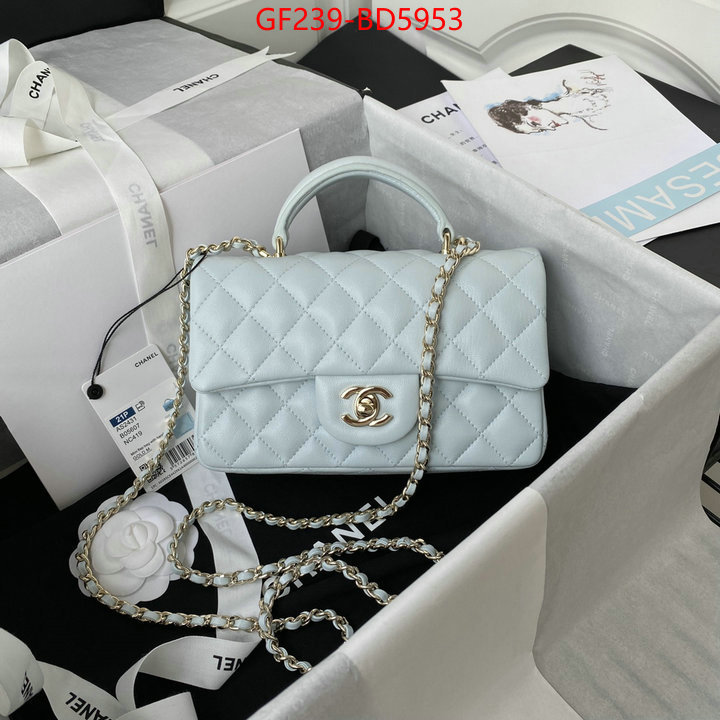 Chanel Bags(TOP)-Diagonal- can i buy replica ID: BD5953 $: 239USD