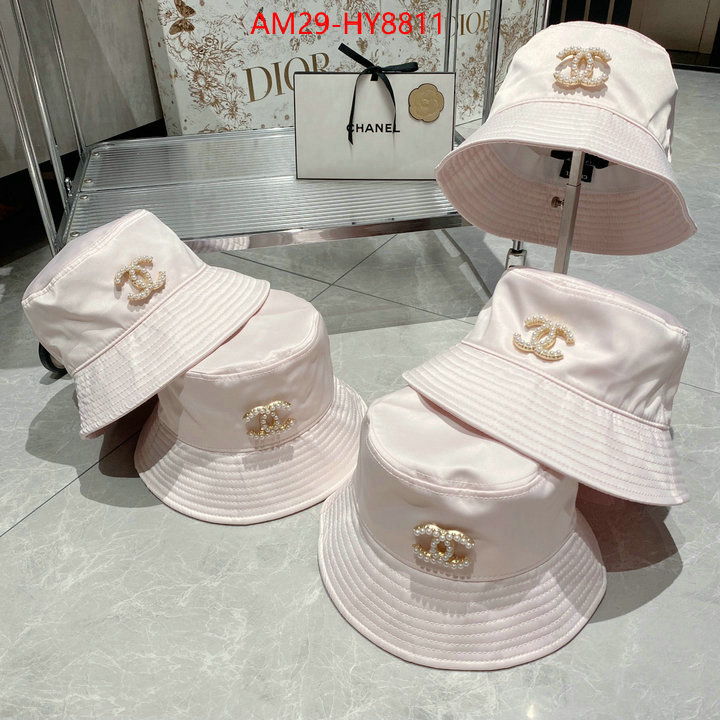 Cap (Hat)-Chanel for sale cheap now ID: HY8811 $: 29USD