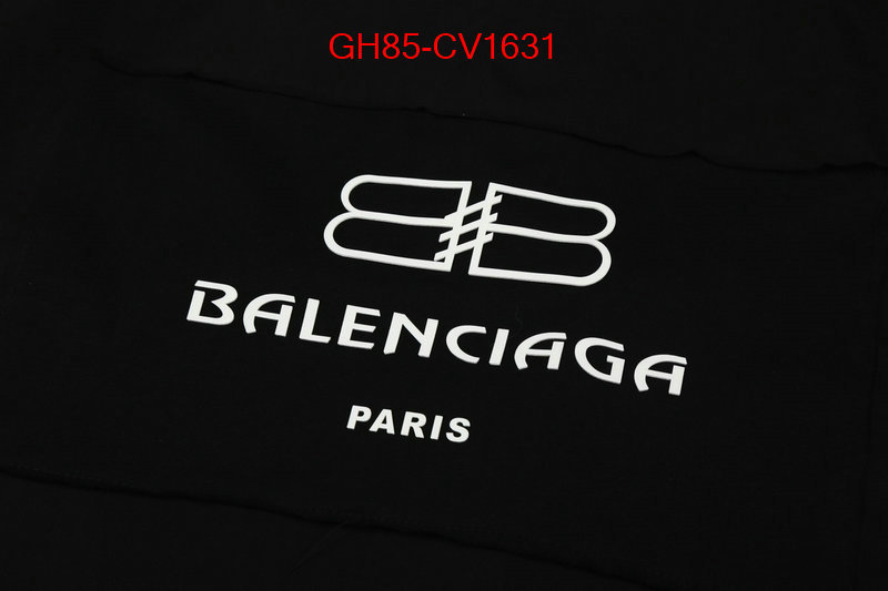 Clothing-Balenciaga shop cheap high quality 1:1 replica ID: CV1631 $: 85USD