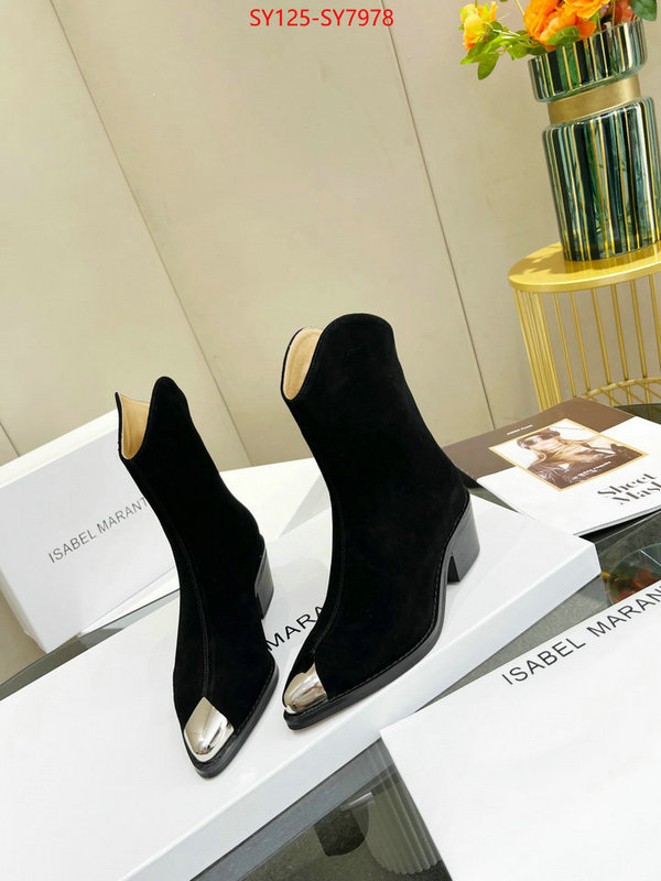 Women Shoes-Boots can you buy replica ID: SY7978 $: 125USD