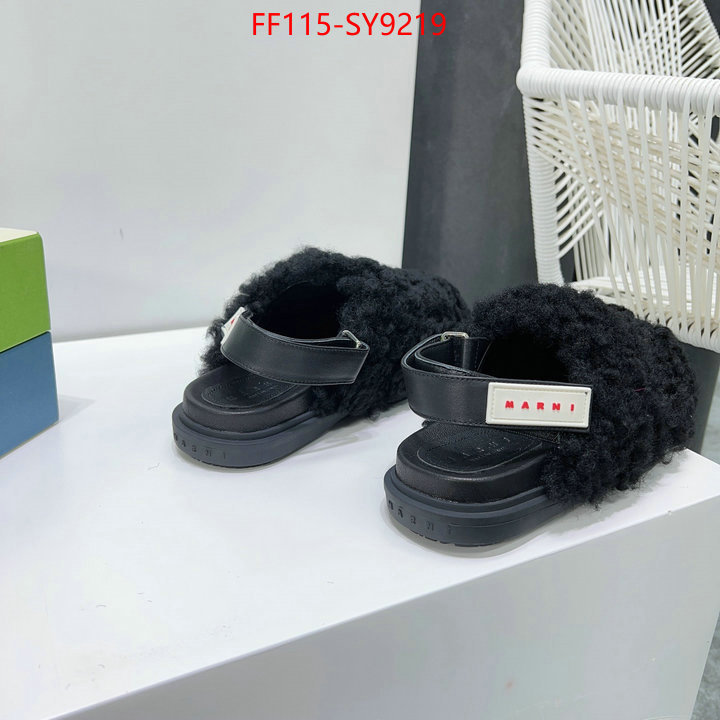 Women Shoes-Marni top quality designer replica ID: SY9219 $: 115USD