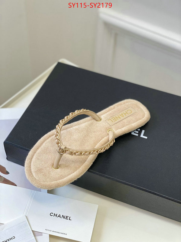 Women Shoes-Chanel aaaaa+ class replica ID: SY2179 $: 115USD