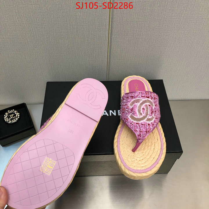 Women Shoes-Chanel first copy ID: SD2286 $: 105USD