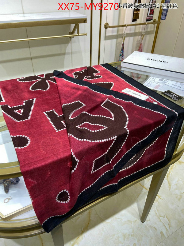 Scarf-Chanel how can i find replica ID: MY9270 $: 75USD