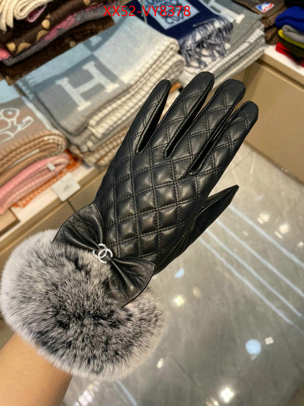 Gloves-Chanel online store ID: VY8378 $: 52USD