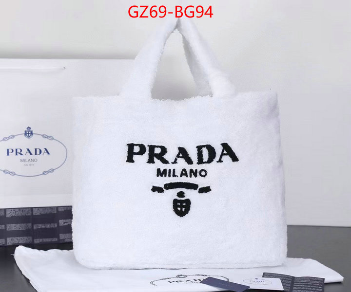 Prada Bags (4A)-Handbag- buy top high quality replica ID: BG94 $: 69USD