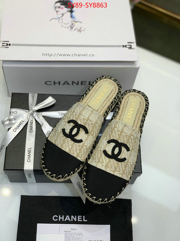 Women Shoes-Chanel high quality ID: SY8863 $: 89USD