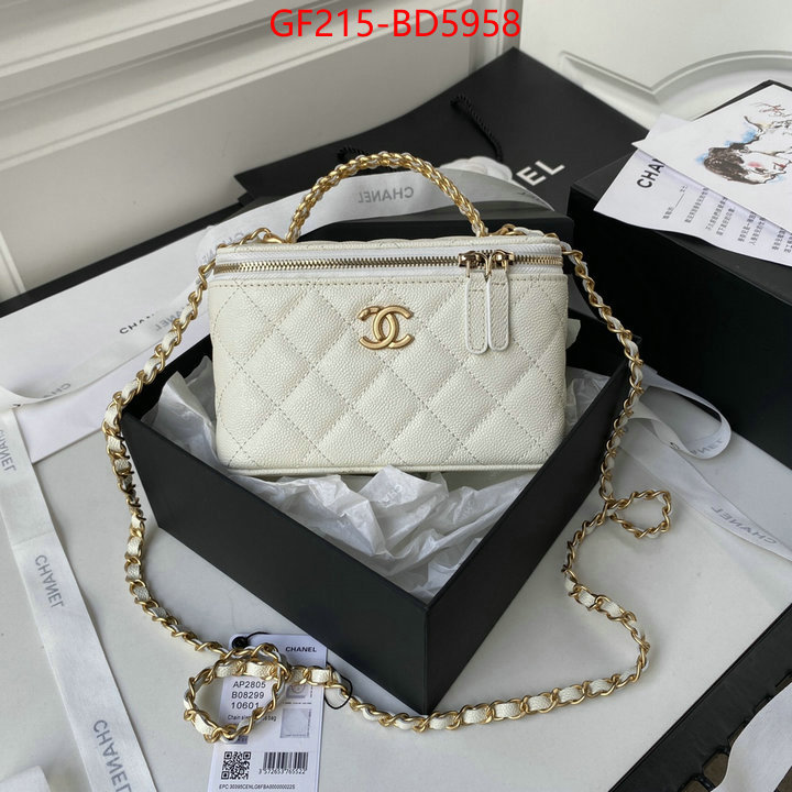 Chanel Bags(TOP)-Vanity best aaaaa ID: BD5958 $: 215USD