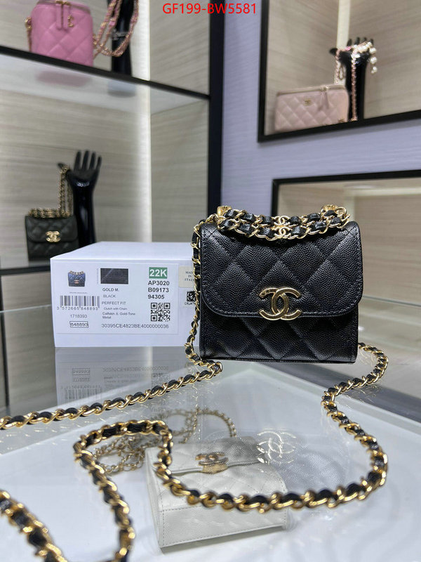 Chanel Bags(TOP)-Diagonal- buy best high-quality ID: BW5581 $: 199USD