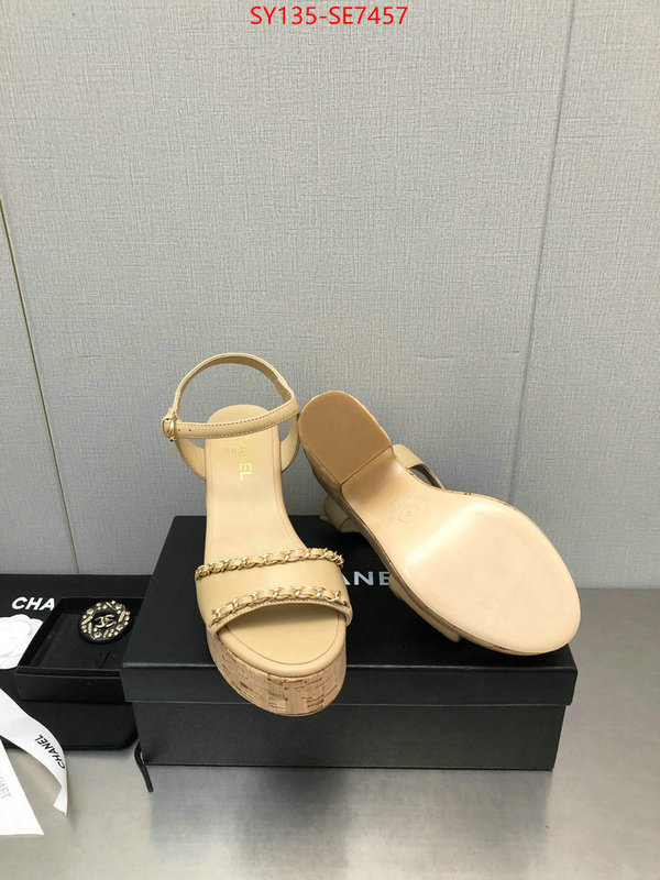 Women Shoes-Chanel mirror quality ID: SE7457 $: 135USD