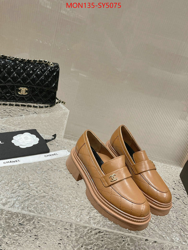 Women Shoes-Chanel new designer replica ID: SY5075 $: 135USD