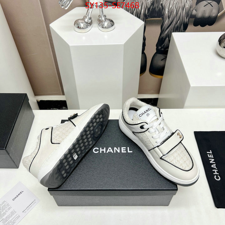 Women Shoes-Chanel buy best quality replica ID: SE7468 $: 135USD