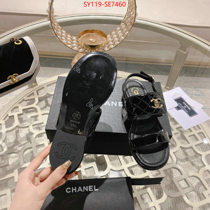 Women Shoes-Chanel what are the best replica ID: SE7460 $: 119USD