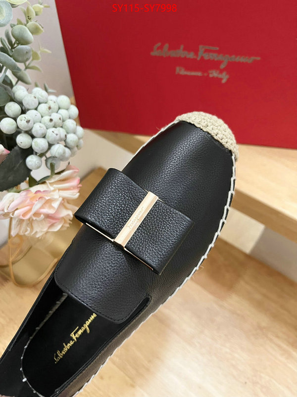 Women Shoes-Ferragamo how to find designer replica ID: SY7998 $: 115USD