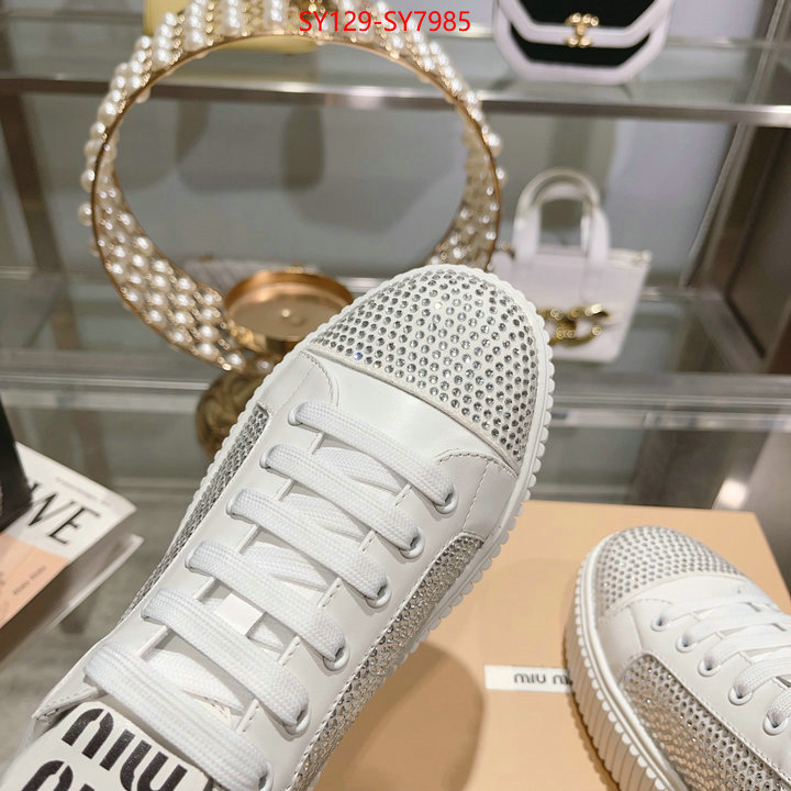 Women Shoes-Miu Miu aaaaa quality replica ID: SY7985 $: 129USD