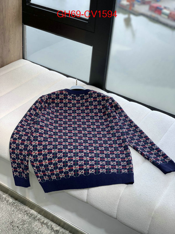 Clothing-Gucci online shop ID: CV1594 $: 69USD