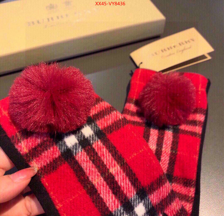 Gloves-Burberry counter quality ID: VY8436 $: 45USD