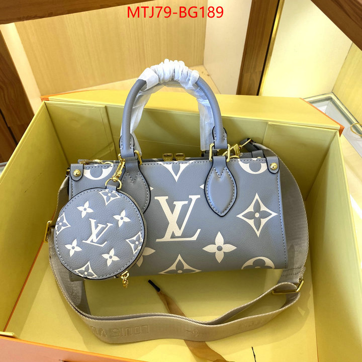 LV Bags(4A)-Handbag Collection- 2023 aaaaa replica customize ID: BG189 $: 79USD