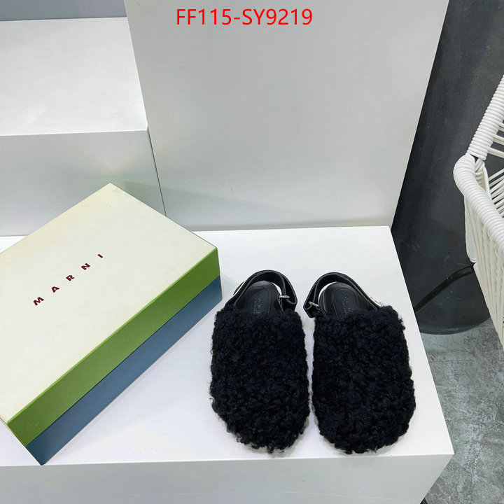 Women Shoes-Marni top quality designer replica ID: SY9219 $: 115USD